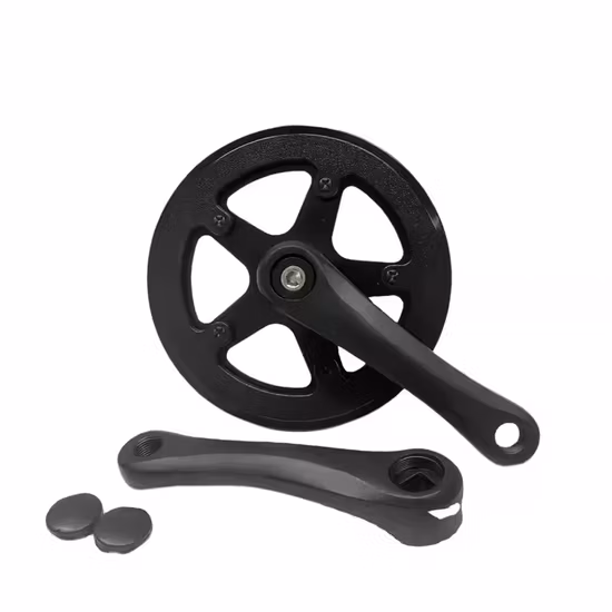 Pièces de rechange pour bicyclettes, plateau et manivelle (HC